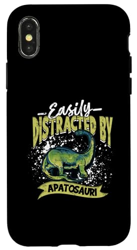 Hülle für iPhone X/XS Apatosaurus Geburtstag Dinosaurier Apatosaurus von Apatosaurus Dinosaur Gifts for Women and Men