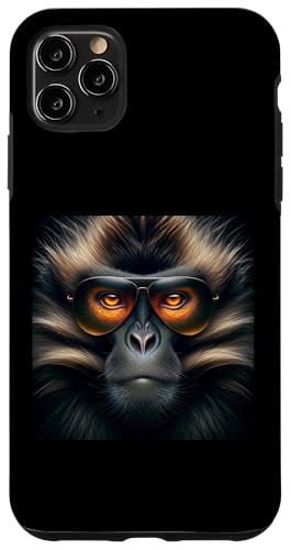 Hülle für iPhone 11 Pro Max Gelada Shirt Affe Portrait Wildlife Exotic Gelada Affengesicht von Apes Empire