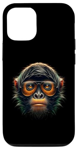 Hülle für iPhone 13 Pro Spider Monkey Shirt Affe Portrait Wildlife Affenkopf Motiv von Apes Empire