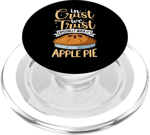 Witziger Apfelkuchen Spruch PopSockets PopGrip für MagSafe von Apfelkuchen Designs