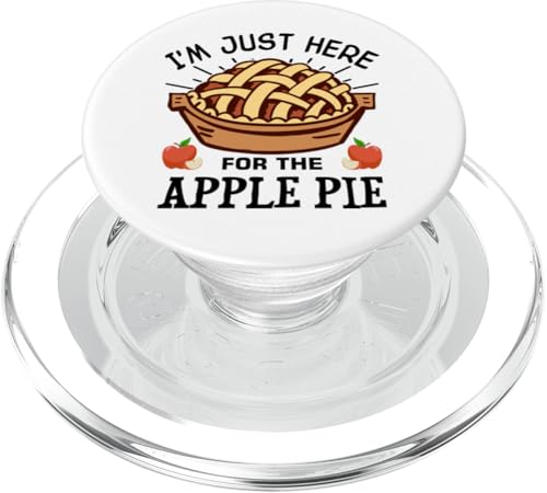 Witziger Apfelkuchen Spruch PopSockets PopGrip für MagSafe von Apfelkuchen Designs