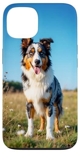 Hülle für iPhone 13 Australian Shepherd Hundemotiv ausgefallen Foto Tiere von ApiDesign