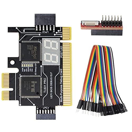 Aposous TL631 PRO Universal Laptop PCI Diagnosekarte PC PCI-E Mini LPC Motherboard Diagnostic Analyzer Tester Debug Cards von Aposous