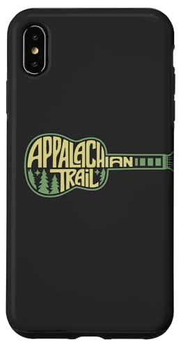 Hülle für iPhone XS Max Appalachian Trail Acoustic Guitar Design Retro Hiking von Appalachian Basecamp by Giant Step