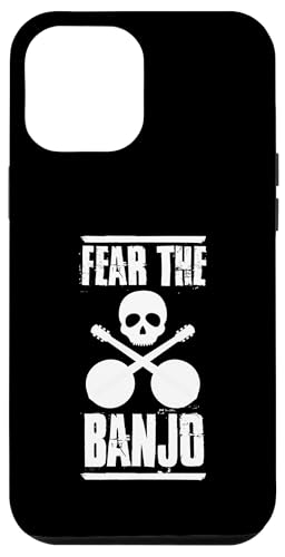 Hülle für iPhone 14 Plus Fear The Banjo Banjo Player Zitat von Appalachian Style Bluegrass Banjo Player Merch