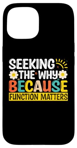 Hülle für iPhone 15 Proud ABA Squad — Anerkennungsdesign für Verhaltensanalytiker von Apparel for Behavior Analysts and ABA Therapists