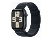 Apple Watch SE 2022 (GPS) 44mm Mitternacht mit Sport Loop Mitternacht von Apple Computer