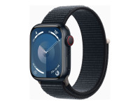 Apple Watch Series 9 (GPS + Cellular) 41mm Aluminium Mitternacht mit Sport Loop Mitternacht von Apple Computer