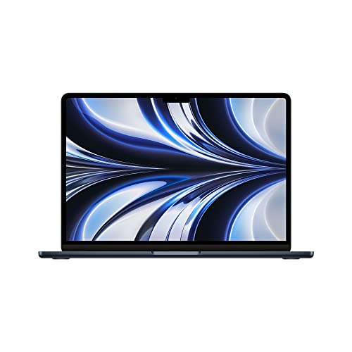 Apple 2022 MacBook Air Laptop mit M2 Chip: 13,6" Liquid Retina Display, 8GB RAM, 512 GB SSD Speicher, beleuchtete Tastatur, 1080p FaceTime HD Kamera. Kompatibel mit iPhone/iPad; Mitternachtsblau von Apple