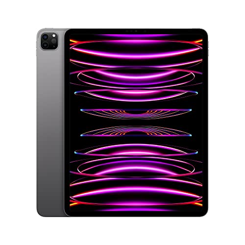 Apple 2022 iPad Pro (12.9-inch, Wi-Fi, 128 GB) - Space Grau (Generalüberholt) von Apple