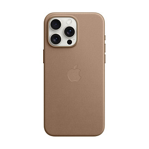Apple Feingewebe Case mit MagSafe Handy-Cover für Apple iPhone 15 Pro Max taupe von Apple