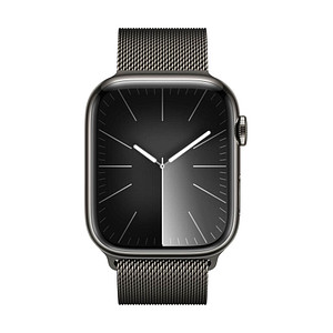 Apple Milanaise 45 mm Smartwatch-Armband graphit von Apple