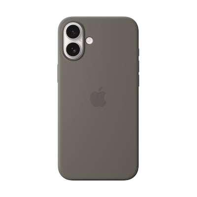 Apple Original iPhone 16 Plus Silikon Case mit MagSafe - Steingrau von Apple