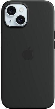 Apple Silikon Case mit MagSafe für Apple iPhone 15 Plus, schwarz von Apple