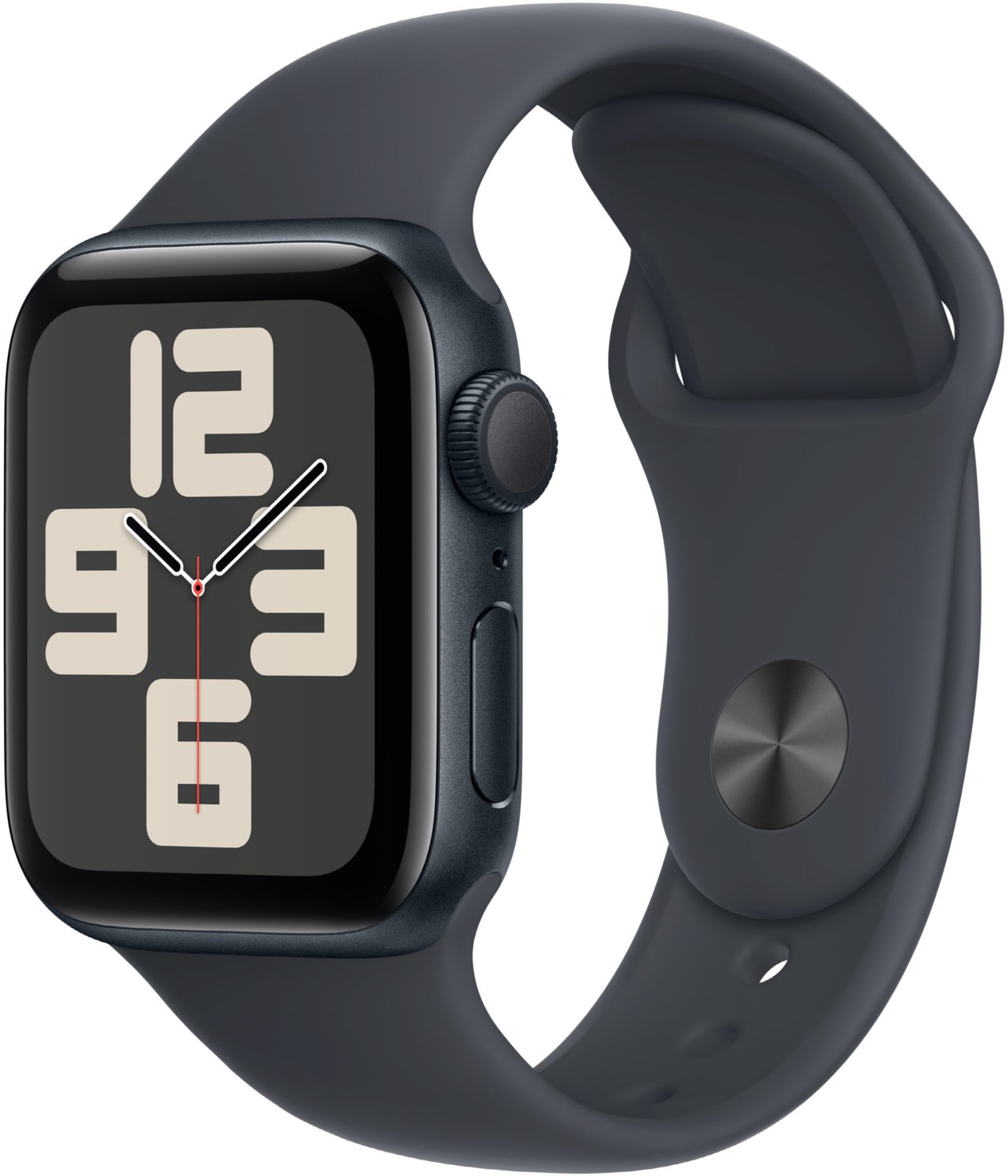 Apple Watch SE (40mm) GPS mit Sportarmband S/M mitternacht/mitternacht von Apple