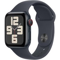 Apple Watch SE GPS + Cellular 40mm Alu Mitternacht Sportarmband Mitternacht - S/M von Apple