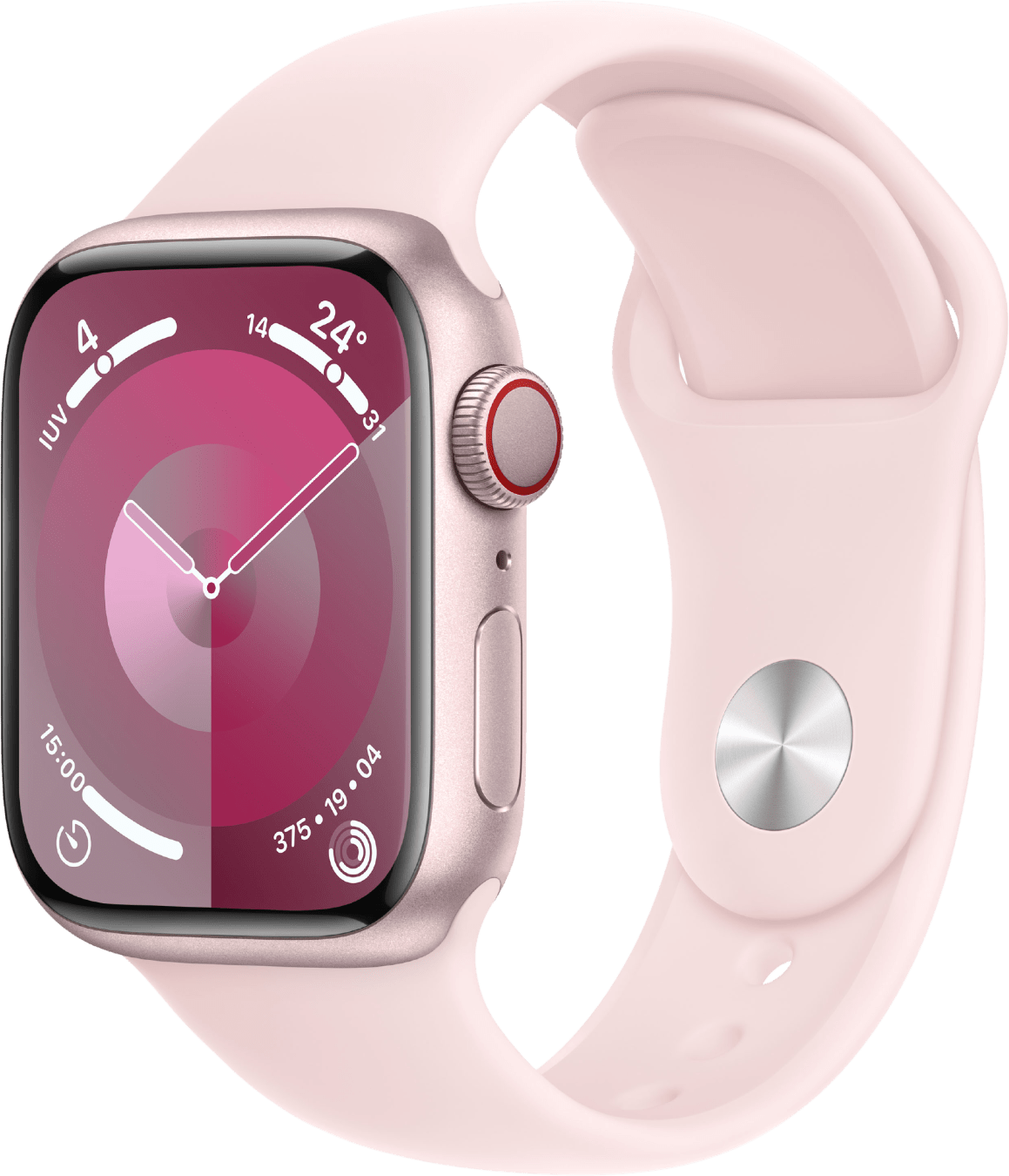 Apple Watch Series 9 GPS + Cellular, Aluminiumgehäuse, 41 mm von Apple