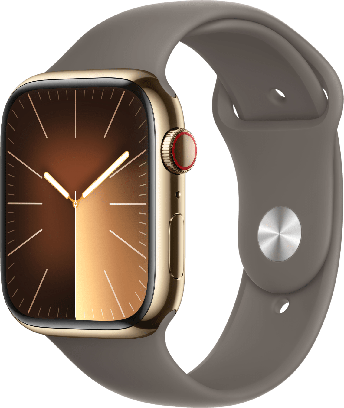 Apple Watch Series 9 GPS + Cellular, Edelstahlgehäuse, 45 mm von Apple