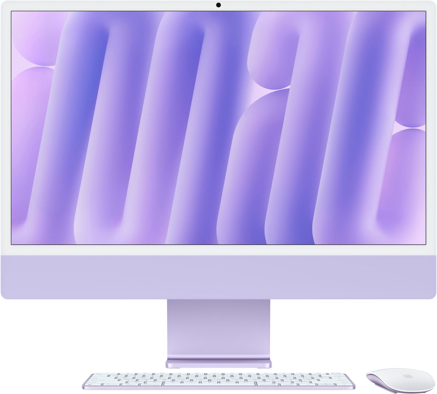 Apple iMac 24" iMac (23,5 Zoll, Apple Apple M4 M4, 10‑Core GPU, 16 GB RAM, 256 GB SSD, Luftkühlung) von Apple