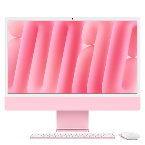Apple iMac All-in-One Desktop-Computer mit M4 Chip mit 10 Core CPU und 10 Core GPU: 24" Retina Display, 16 GB gemeinsamer Arbeitsspeicher, 512 GB SSD Speicher, passendes Zubehör; Rosé Apple iMac All-in-One Desktop-Computer mit M4 Chip mit 10 Core CPU und 10 Core GPU: 24" Retina Display, 16 GB gemeinsamer Arbeitsspeicher, 512 GB SSD Speicher, passendes Zubehör; Rosé von Apple