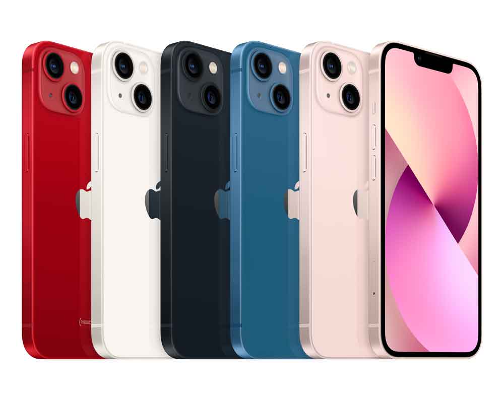 Apple iPhone 13 - Smartphone - Dual-SIM - 5G NR - 256GB - 6.1 - 2532 x 1170 Pixel (460 ppi (Pixel pro )) - Super Retina XDR Display - 2 x Rückkamera 12 MP Frontkamera - Blau (MLQA3ZD/A) von Apple