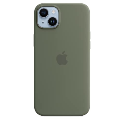 Apple iPhone 14 Plus Silikon Case mit MagSafe - Oliv ​​​​​​​ von Apple