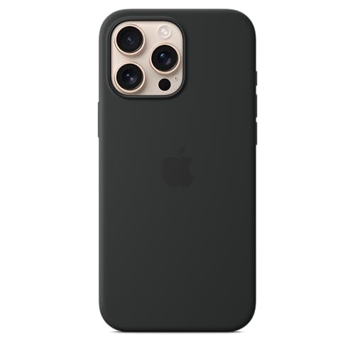 Apple iPhone 16 Pro Max Silikon Case mit MagSafe − Schwarz ​​​​​​​ von Apple