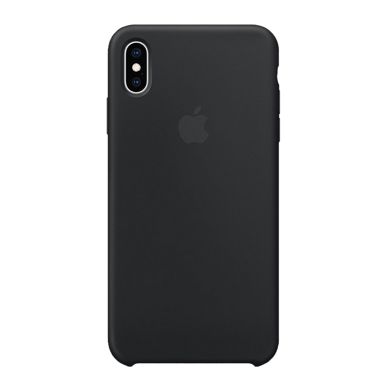 Silikon Case iPhone XS Max Schwarz von Apple