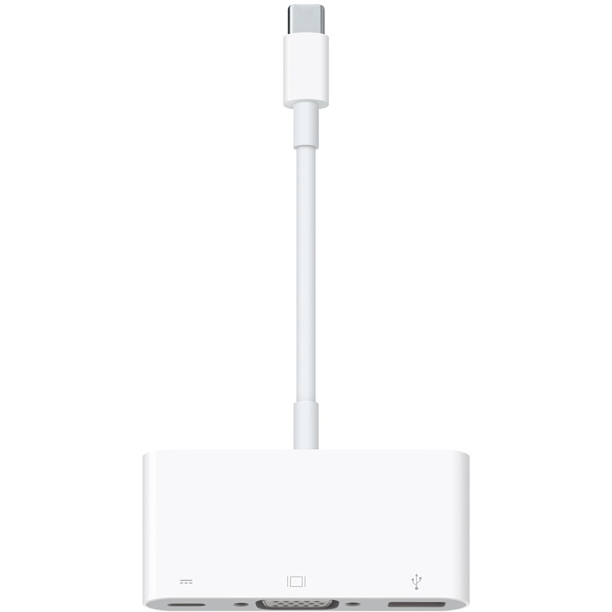 USB Multiport-Hub, USB-C Stecker > USB-A + USB-C + VGA-Buchse, USB-Hub von Apple