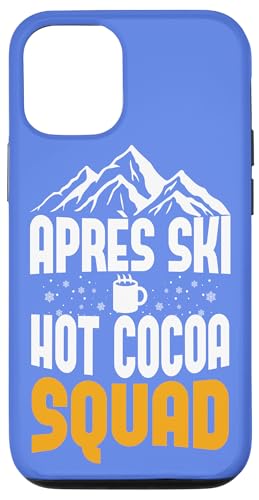 Hülle für iPhone 12/12 Pro Apres Ski Hot Cocoa Squad Ski Skifahrer Skifahren Wintersport von Après Ski Party Snowboard Supply For Skiing Winter