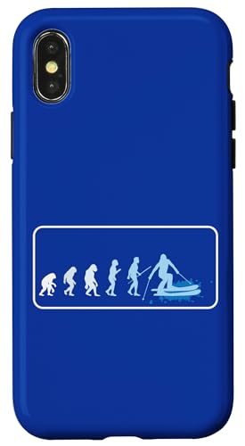 Hülle für iPhone X/XS Skifahren Evolution des Skifahrers Ski Apres Ski Snowboarden Schnee von Après Ski Party Snowboard Supply For Skiing Winter