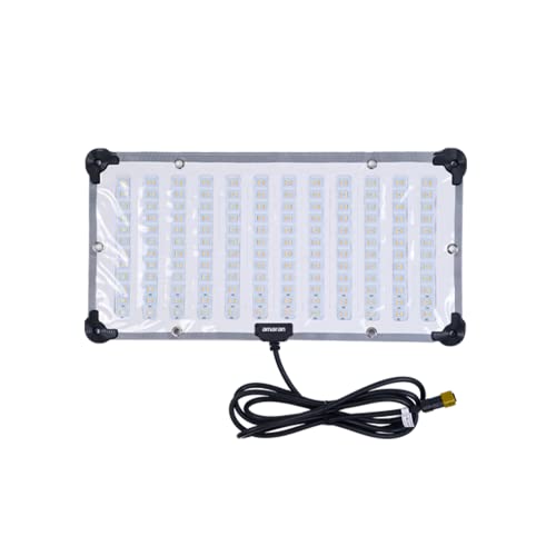 Aputure Amaran F21x Flexible LED-Video-Lichtmatte, 100 W, zweifarbig, 2500 K ~ 7500 K Ausgang, unterstützt App-Steuerung für Filmemacher, Videofilmer, Content-Creators und Fotografen von Aputure