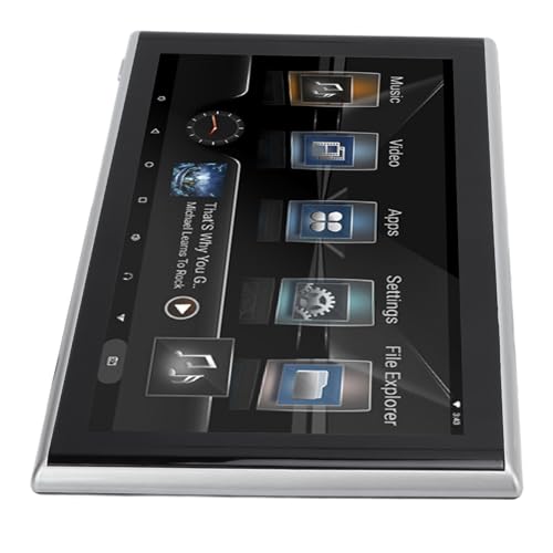Auto-Bildschirm-Player, 9-Zoll-Auto-Kopfstützen-Video-Player HD 1920 X 1200 Touchscreen-Unterstützung 2G 32G ROM für 9.0 von Aramox