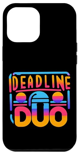 Hülle für iPhone 15 Pro Max Deadline Duo --- von Arbeitsbeste Bekleidung
