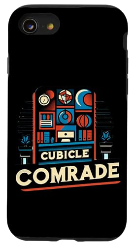 Hülle für iPhone SE (2020) / 7 / 8 Cubicle Comrade von Arbeitsbeste Bekleidung