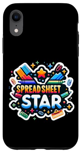 Hülle für iPhone XR Spreadsheet Star --- von Arbeitsbeste Bekleidung