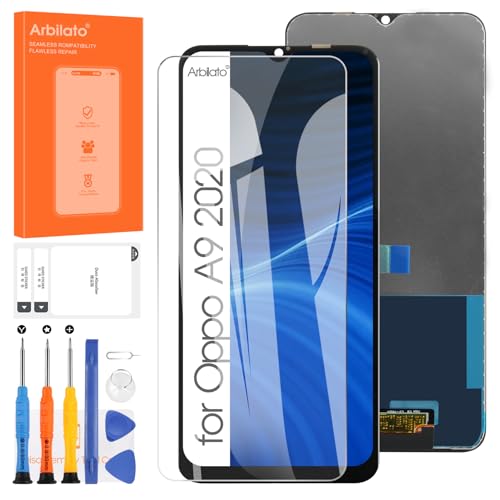 Display für Oppo A9 2020 / A11x / A5 2020 LCD Display – Touchscreen für Oppo A9 2020 CPH1937 CPH1939 CPH1941 Ersatz Digitalisierer Glas Full Montage Ersatzteile Werkzeuge von Arbilato