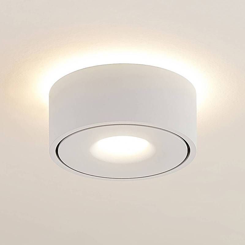 Arcchio LED-Deckenlampe Rotari, weiß, up und down von Arcchio