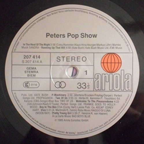Peter's Pop Show (1985) [Vinyl LP] von Ariola