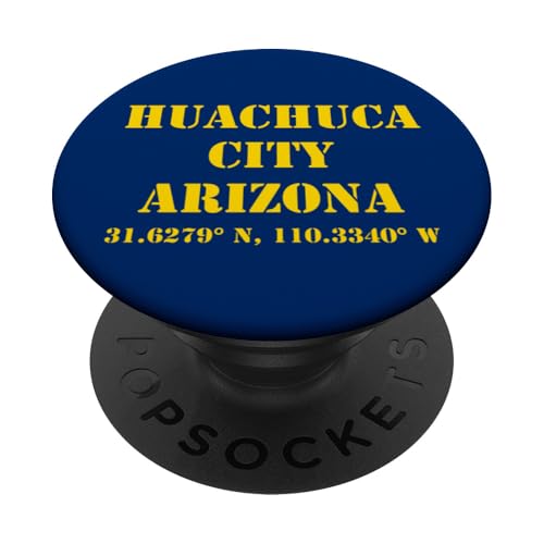 Huachuca City Arizona Koordinaten Souvenir PopSockets mit austauschbarem PopGrip von Arizona Cities & Towns
