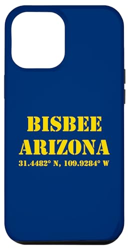 Hülle für iPhone 15 Pro Max Bisbee Arizona Koordinaten Souvenir von Arizona Cities & Towns