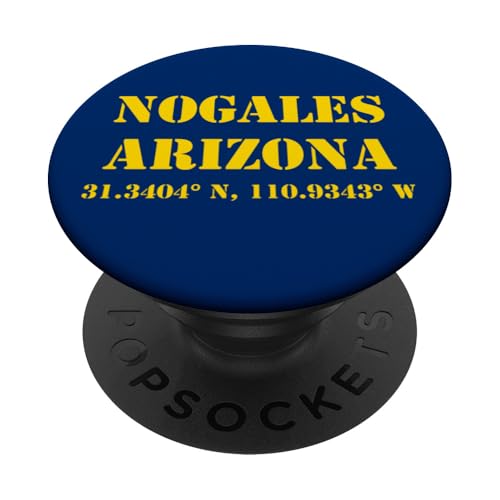 Nogales Arizona Koordinaten Souvenir PopSockets mit austauschbarem PopGrip von Arizona Cities & Towns