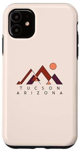 Hülle für iPhone 11 Tucson, Arizona | Zusammenfassung von Tucson, Arizona | Tucson, AZ von Arizona Summit Designs