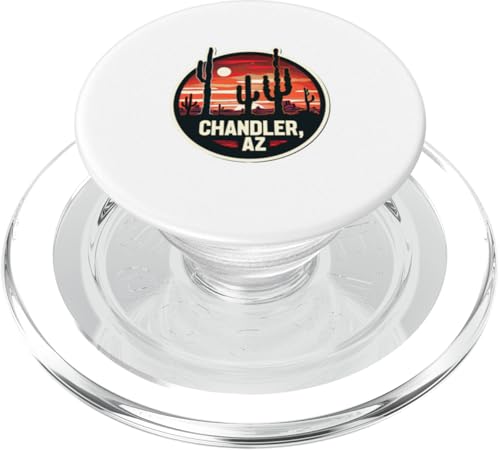 Chandler Arizona AZ Kaktus Wüste Urlaub Wanderung Abenteuer PopSockets PopGrip für MagSafe von Arizona Tourism Design Shop