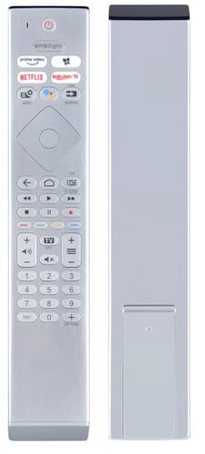 Ersatz Fernbedienung für Philips TV 75PML9506/12 | 75PML9507/12 | 75PML9636/12 | 75PUS8506/12 | von Arkaia