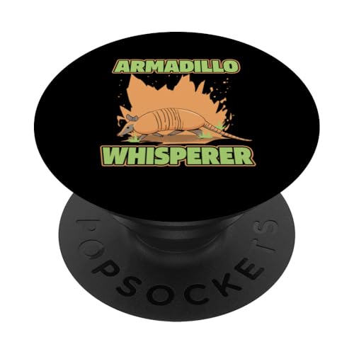 Gürteltier Jagd Lustig Schießen Wildtiere PopSockets Klebender PopGrip von Armadillo Hunting