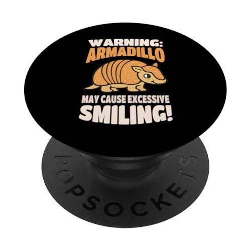 Armadillo Lover Design für Männer Frauen Kinder Gürteltiere PopSockets Klebender PopGrip von Armadillo Lover Costume for Men Women Kids