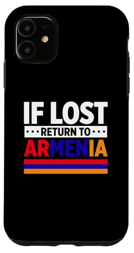 Hülle für iPhone 11 Armenien-Flagge von Armenian Gifts for Women and Men