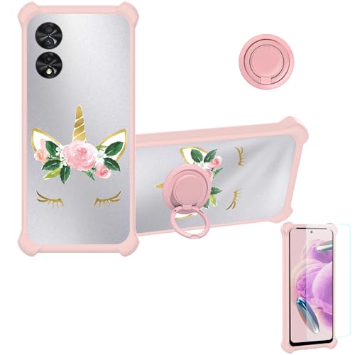 Aroepurt TCL 40 NXTPAPER hülle Kompatibel mit TCL 40 NXTPAPER Hülle Case Handyhülle Schutzhülle Cover [Mit 9H Härte HD Schutzfolie] PC + Silikon DYF-HJS von Aroepurt