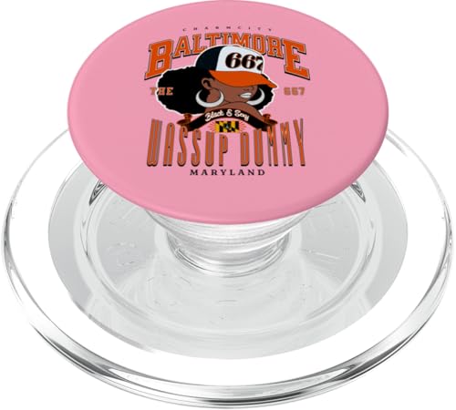 Mutige Grafiken für Baltimore-Liebhaber PopSockets PopGrip für MagSafe von Around the Way Girls: The Afro Flock & Birds